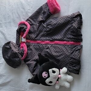 Penelope Mack toddler girl jacket & hat
